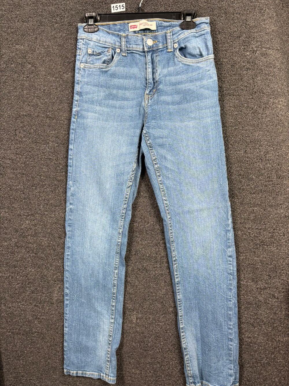 Levi's 502 Jeans Boys 16R 28x30 Blue Regular Taper Leg Stretch Medium Wash Denim